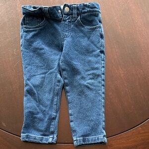 Janie and Jack Dark Blue Kids Denim Jeans